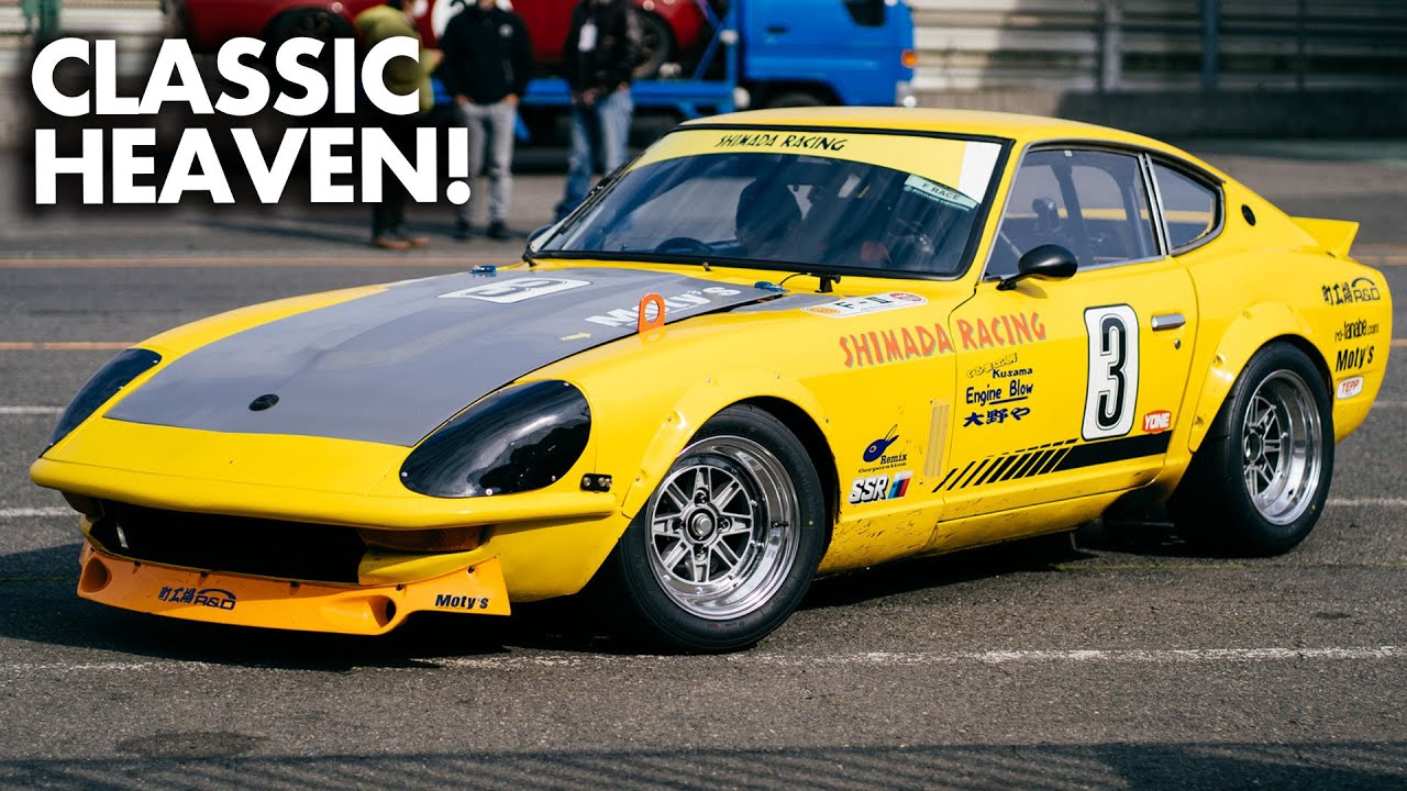 Japans Coolest Classic Car Meet at Tsukuba
