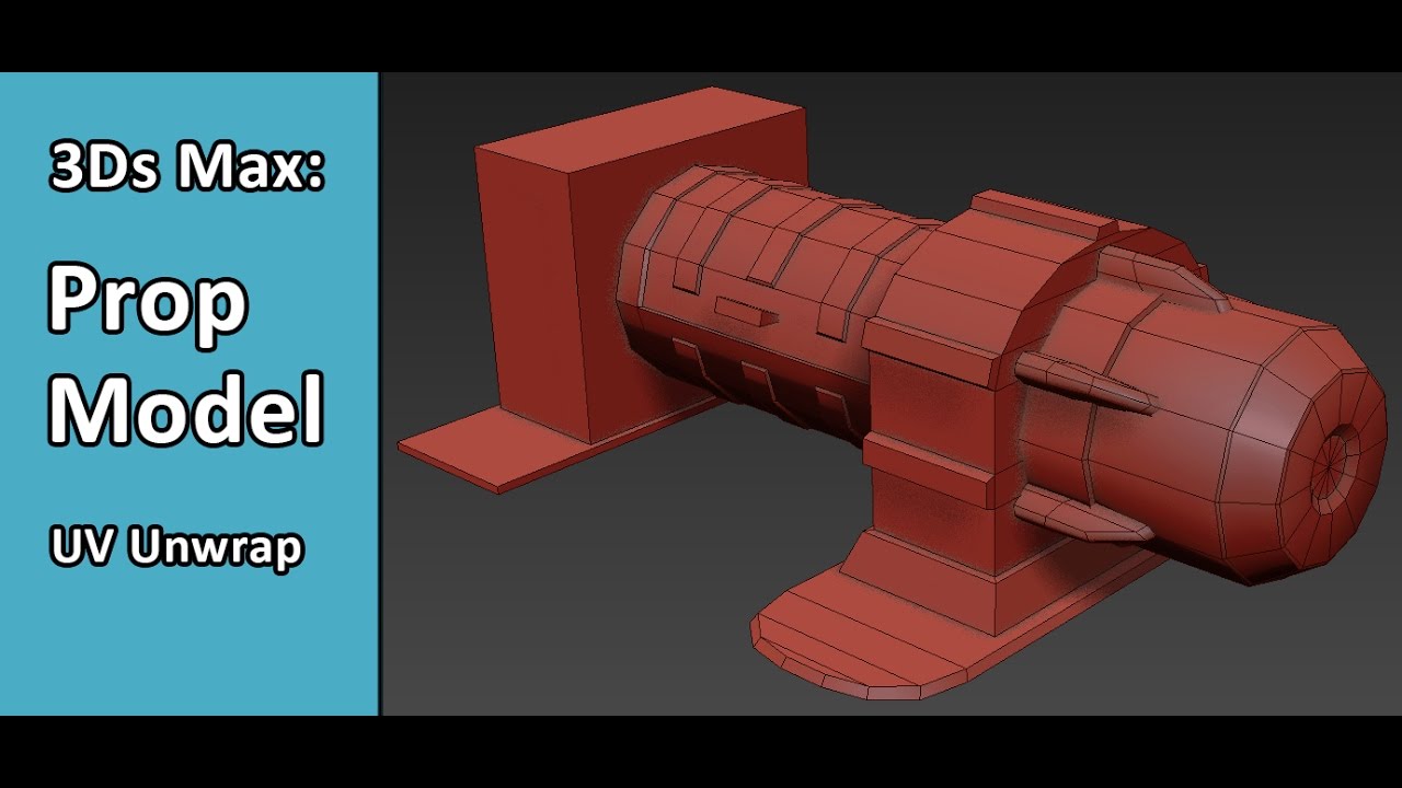 3Ds Max Prop 02 UV Unwrapping