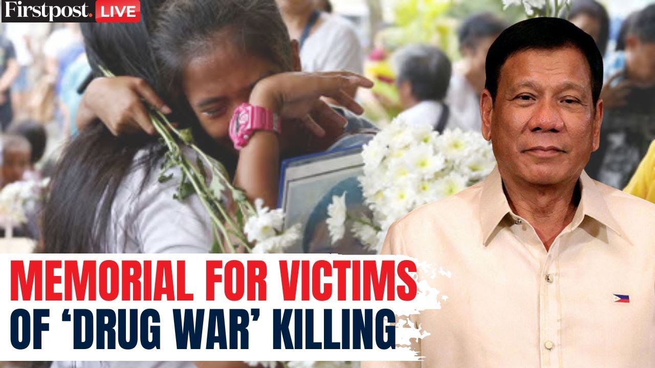 Rodrigo Duterte Arrest LIVE: Memorial for Victims of Philippines' Drug War | ICC | N18G