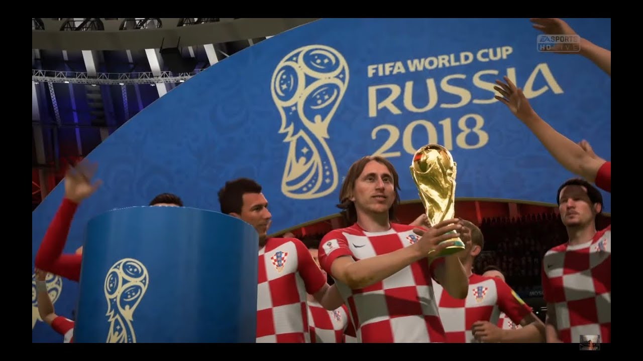 Croacia Campeon del mundo Russia 2018