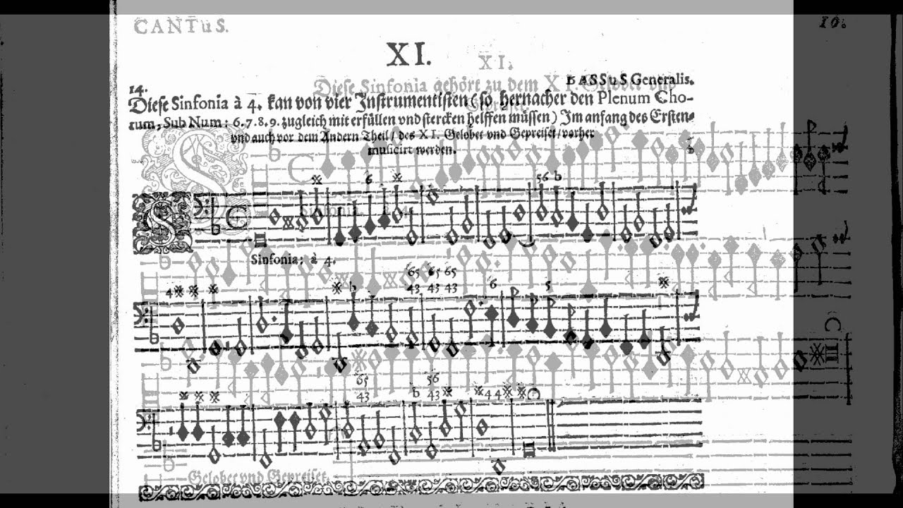 Michael Praetorius - Sinfonia à 4 extract from Polyhymnia Caduceatrix & Panegyrica HD