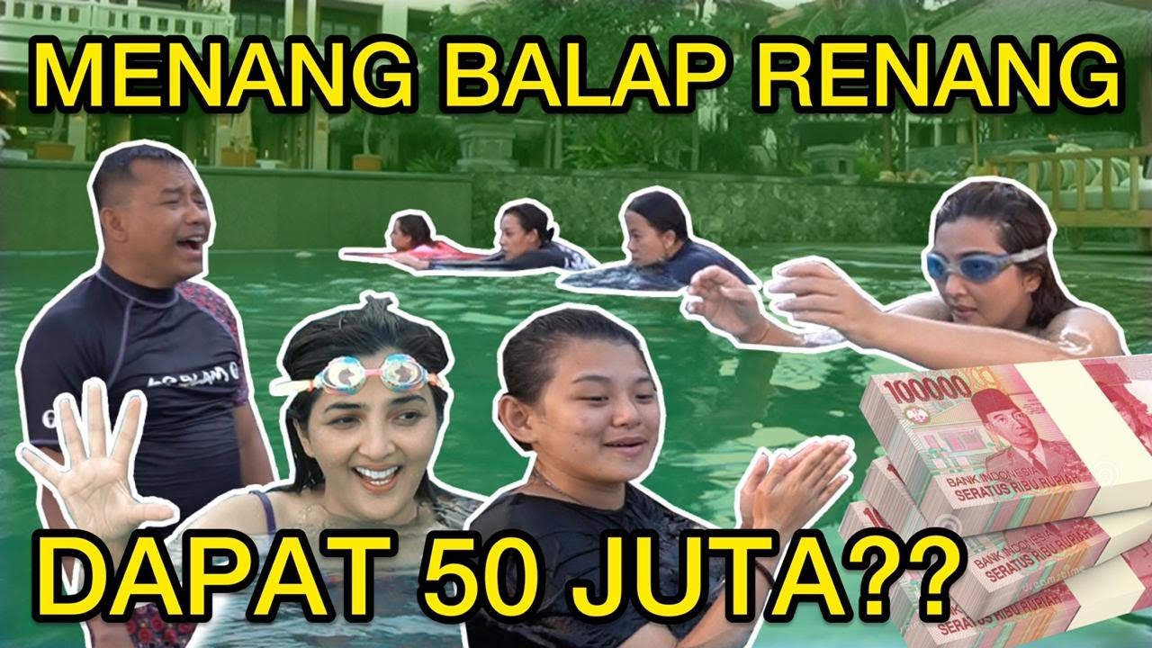 TAHAN NAFAS DI DALAM AIR, ASHANTY HAMPIR TENGGELAM
