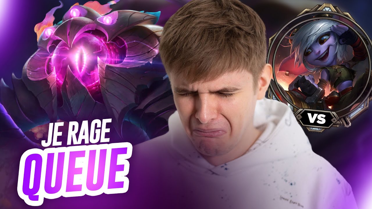 SOLOQ MAIN : JE RAGE QUEUE - VEL'KOZ VS TRISTANA | LOL FR