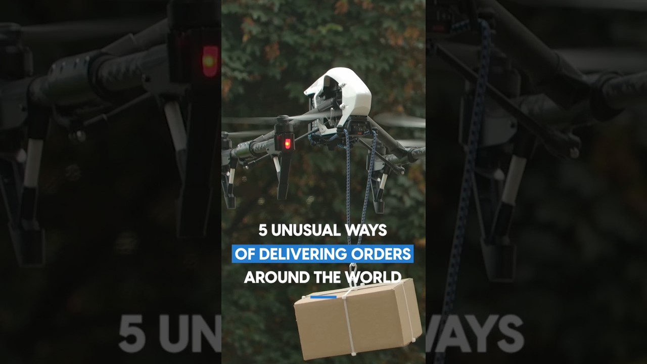 5 Unusual Ways of Delivering Orders Around the World 🌎📦