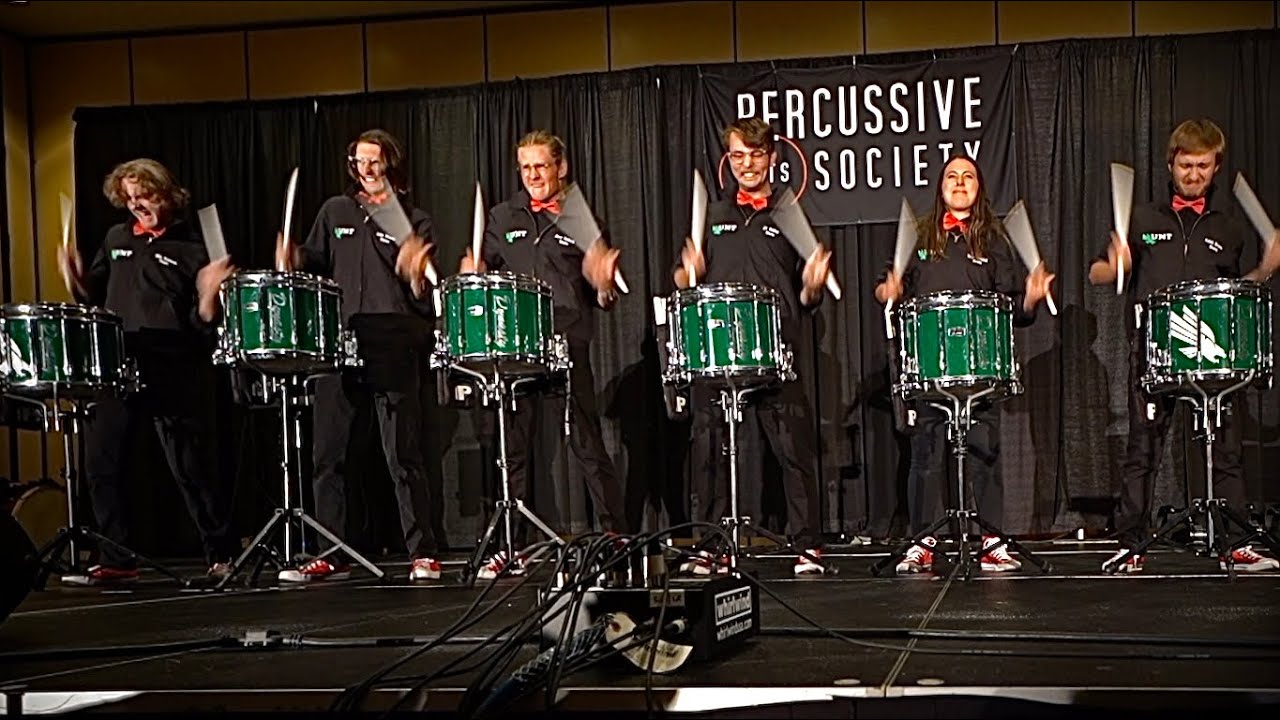 UNT Snare Ensemble 2022 - PASIC