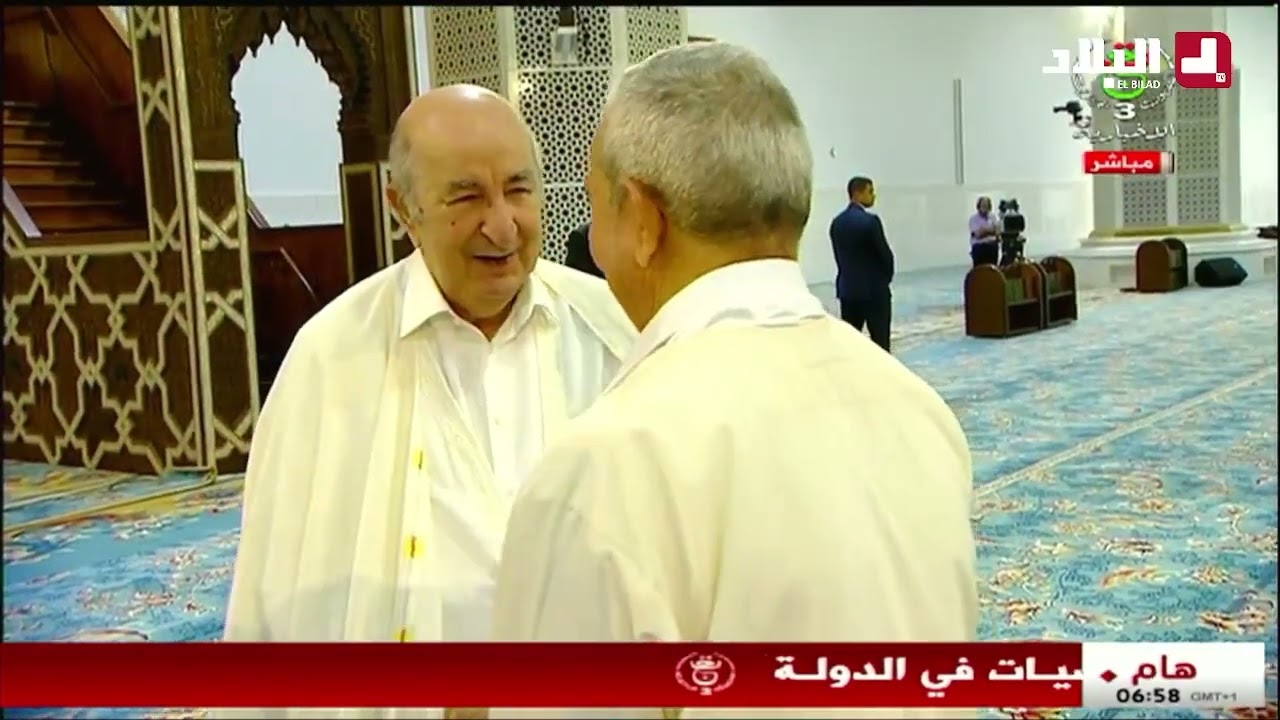 الرئيس تبون يتلقى تهاني عيـد الأضحى من كبار الشخصيات في الدولة و السلك الدبلوماسي المعتمد بالجزائر