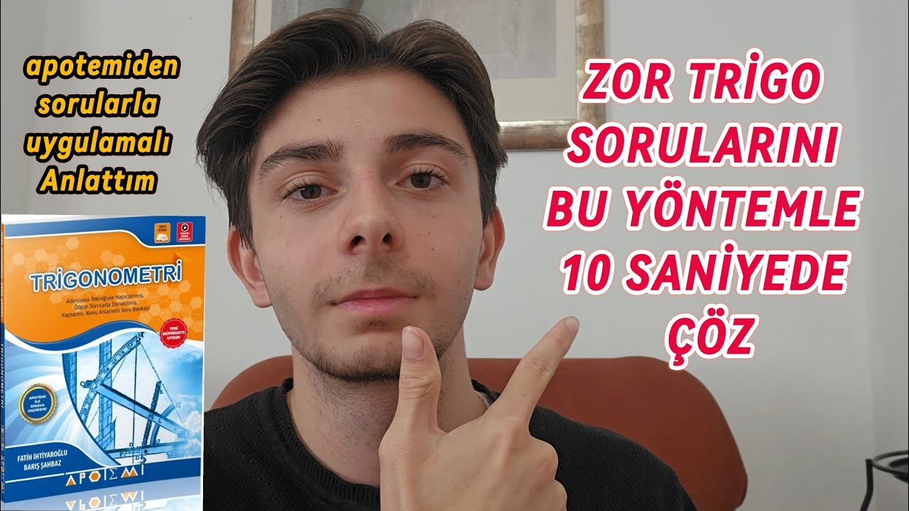 BU TAKTİKLE ZOR TRİGO SORULARINI 10 SANİYEDE ÇÖZECEKSİN !