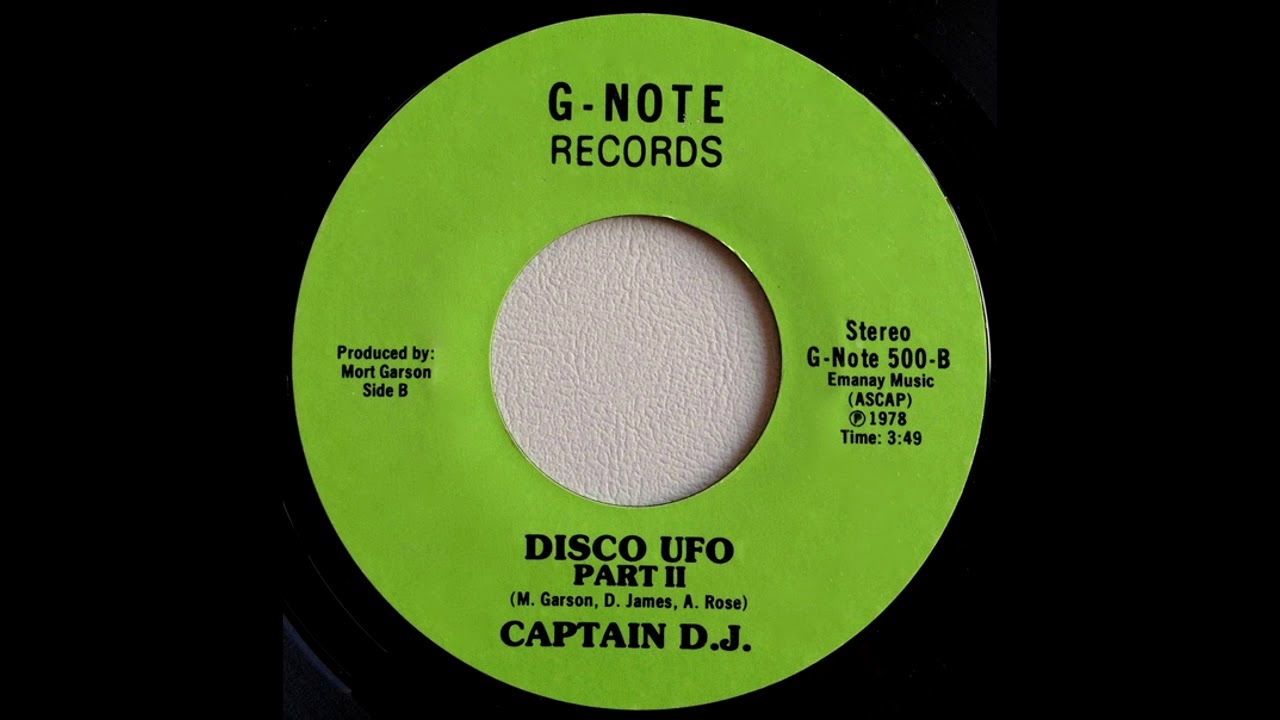 Captain D.J. ‎– Disco UFO    (1978)