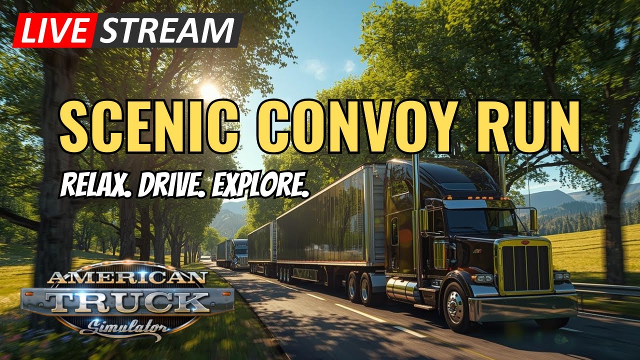 🔴 ATS LIVE: Exploring Alaska in a Convoy Adventure!