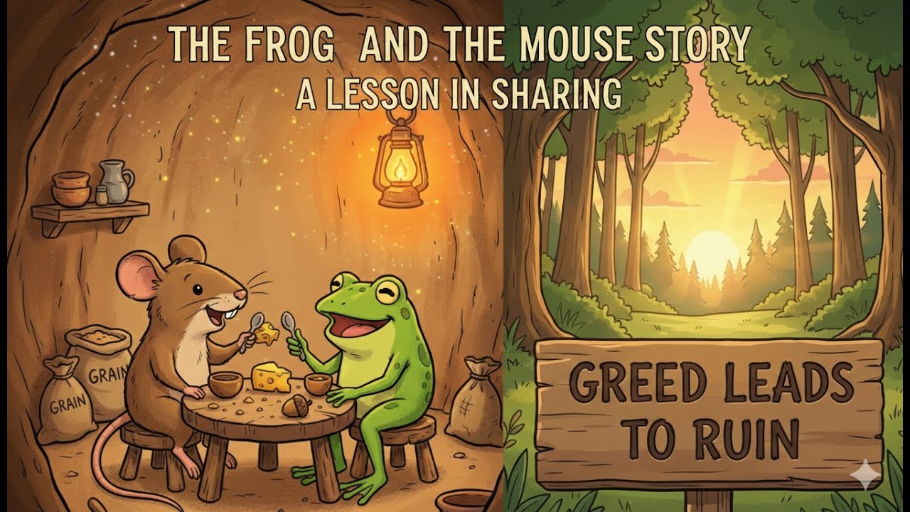 The Frog’s Big Mistake 😱 | Mouse Story”