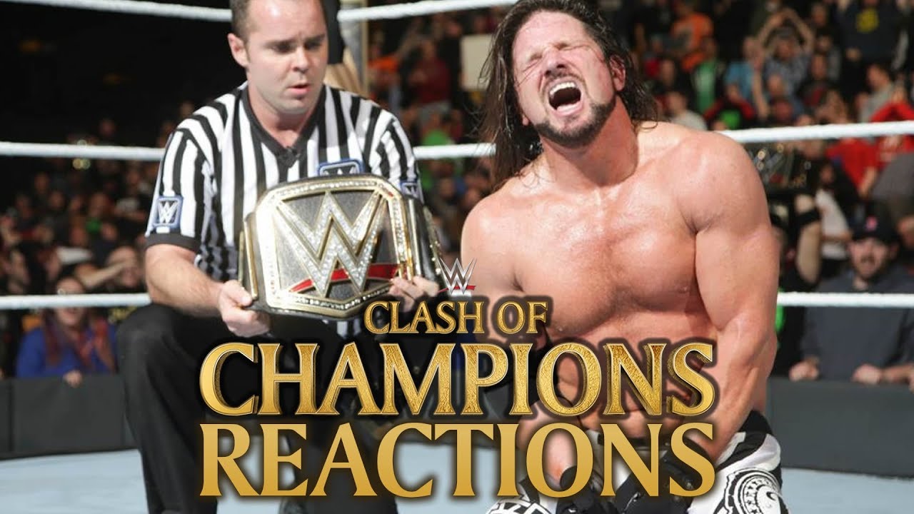 Реакции на WWE Clash of Champions 2017