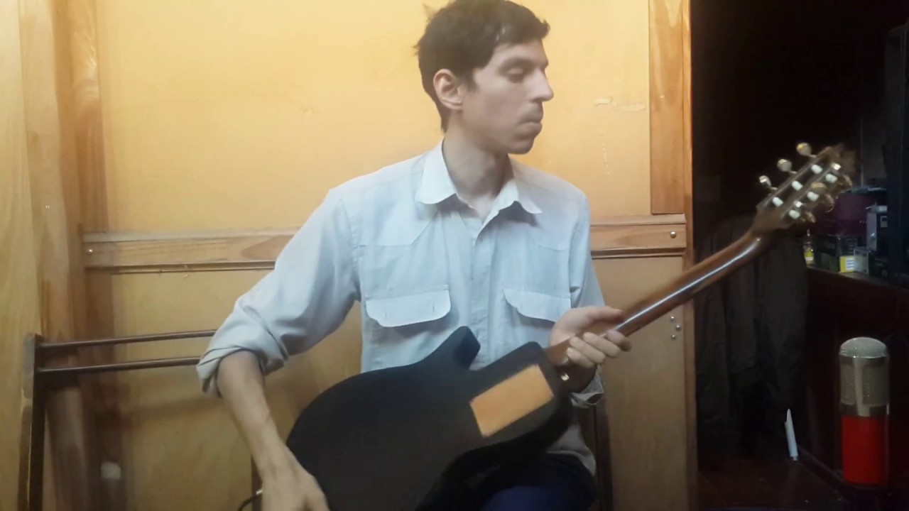 Guitarra Caimb&eacute; Midi. Simil Godin ACS SA. Nylon. Test y opini&oacute;n.