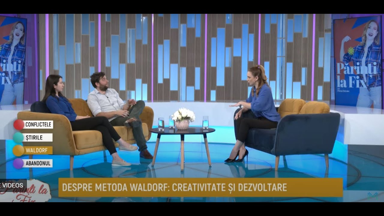 Despre pedagogia Waldorf - Creativitate și dezvoltare - Școala Waldorf la MetropolaTV Părinți la fix