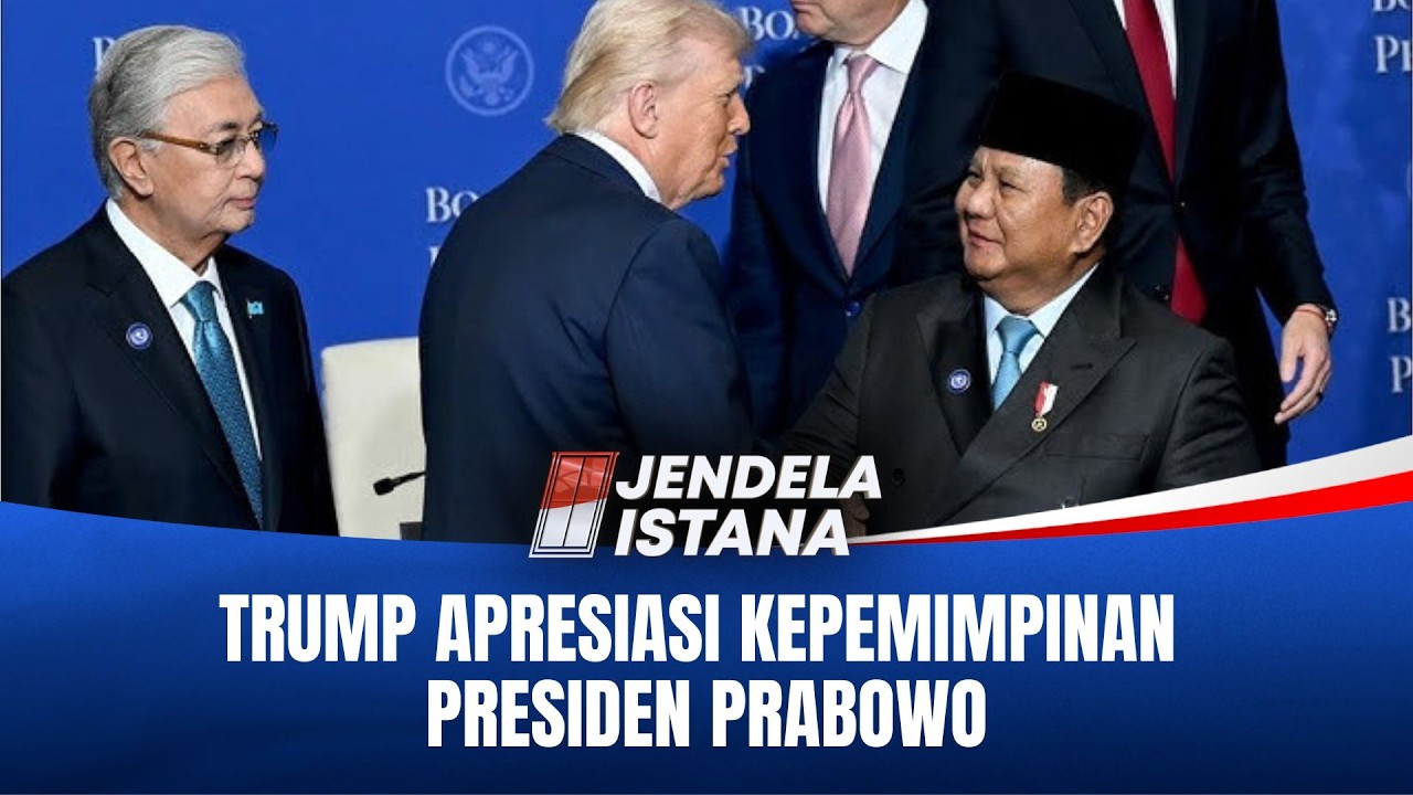 Trump Puji dan Apresiasi Kepemimpinan Presiden Prabowo | JENDELA ISTANA