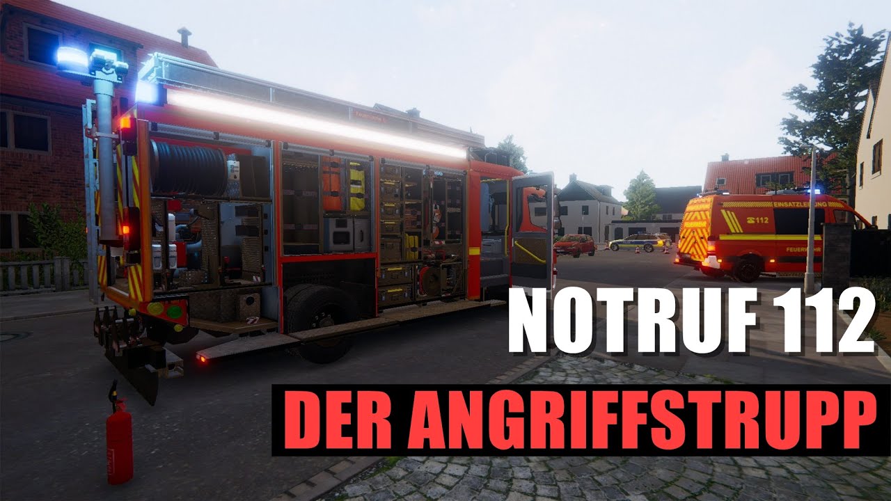 Notruf 112 Der Angriffstrupp - Realistische Feuerwehreinsätze auf Konsole