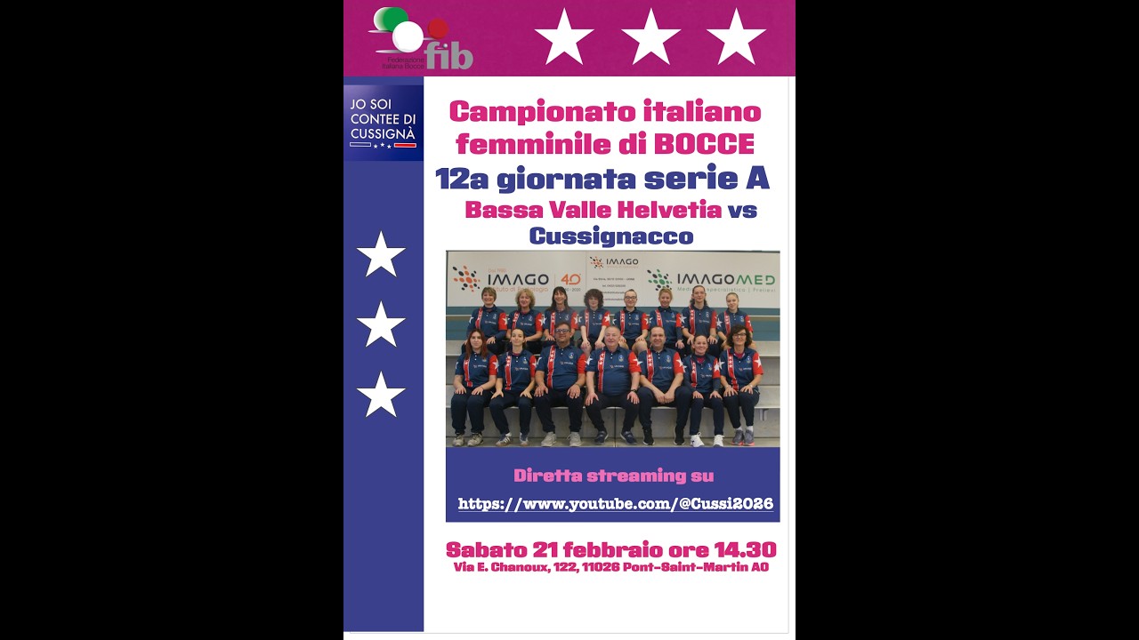 12a giornata Bassa Valle Cussignacco 2° turno