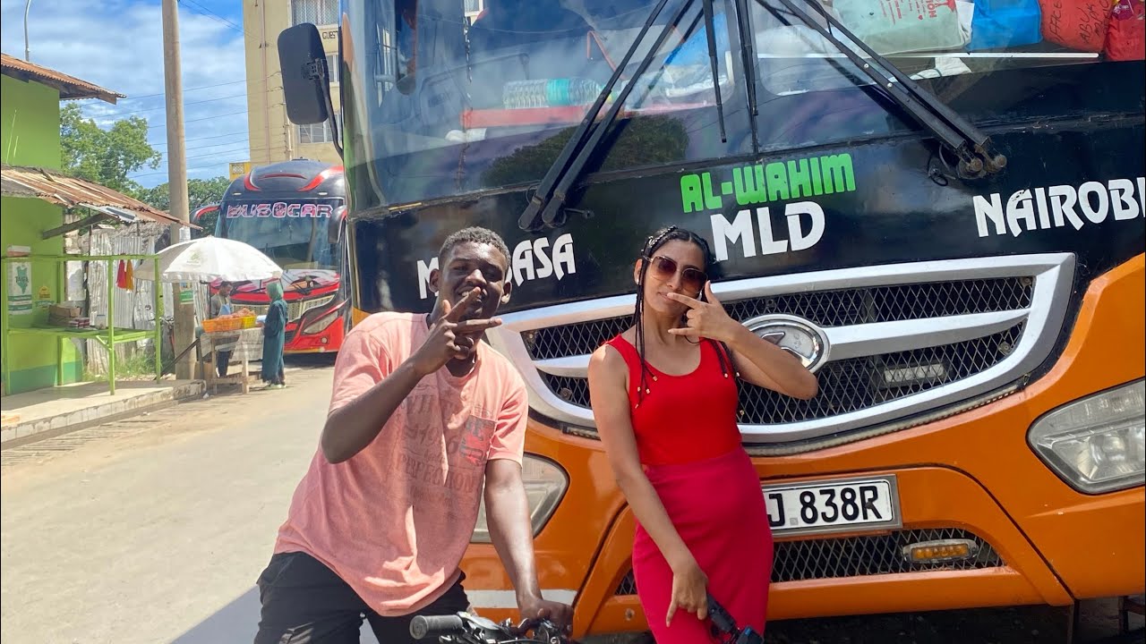 Прибытие в ЛАМУ, КЕНИЯ🇰🇪СУМАШЕННАЯ ПОЕЗДКА НА АВТОБУСЕ!
