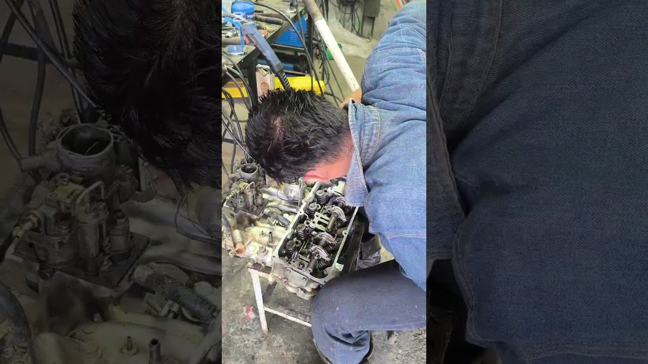 NOS TRAJERON ESTA CULATA PORQUE TENIA DAÑADO LA BASE DEL.CUERPO DE VALVULAS LO ARREGLAMOS QUEDO FINA