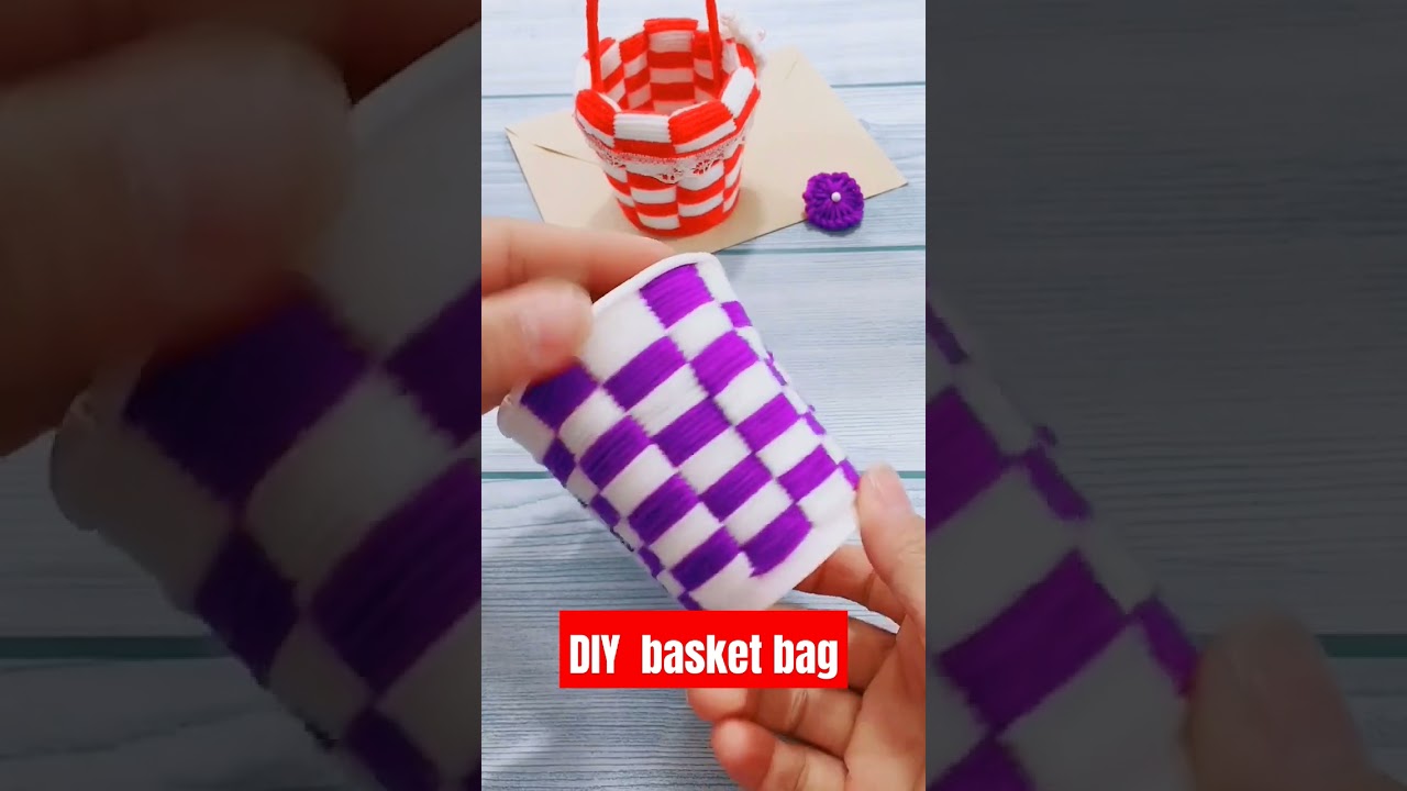 DIY Basket Bag