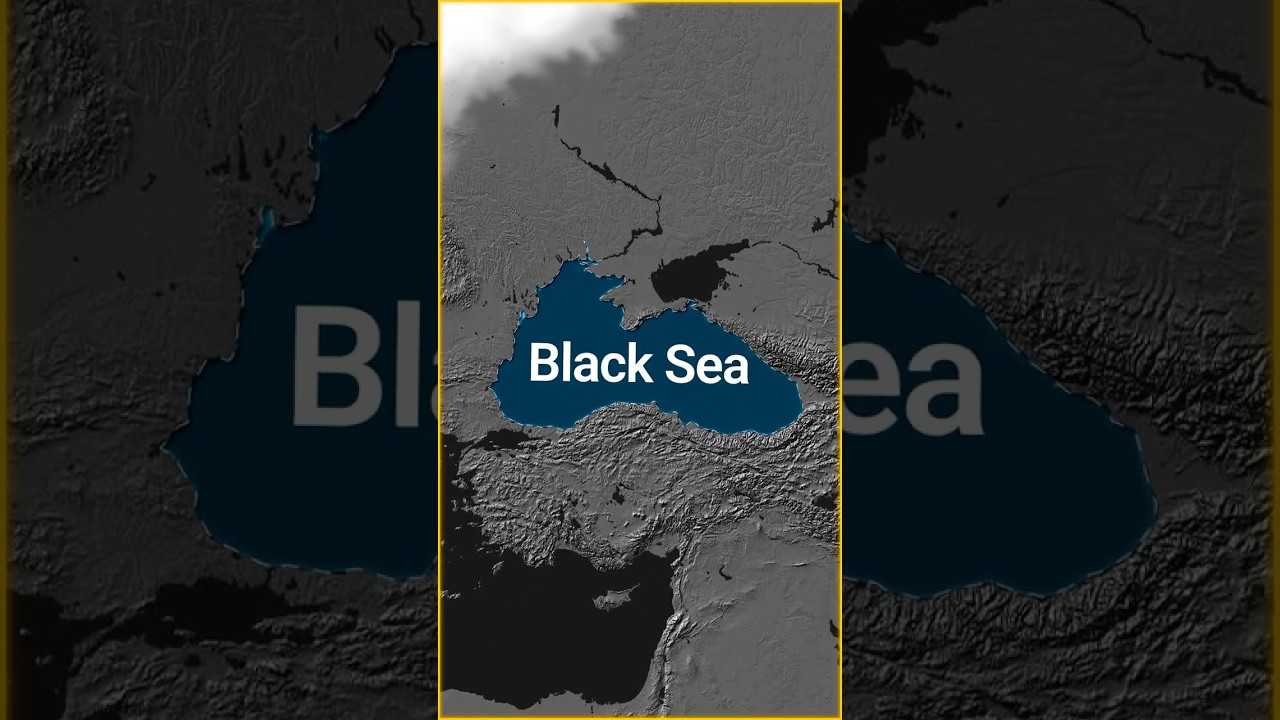 Geografia uimitoare a Mării Negre 🌊 | Ape ad&acirc;nci, coaste diverse
