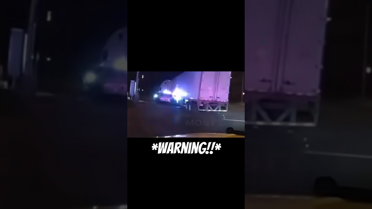 Police Chase Turns Crazy When Truck Catches Fire!😳