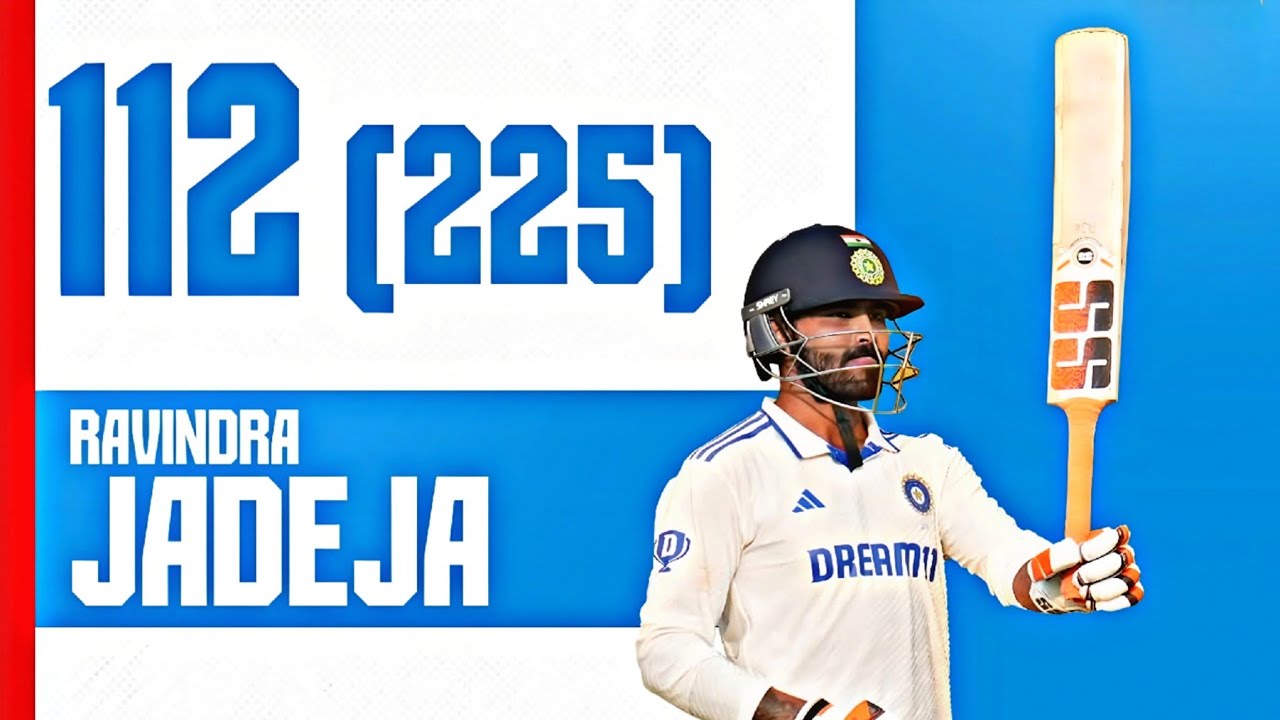 Ravindra Jadeja 112(225) vs England | 3rd Test 2024 Rajkot | Extended Highlights | HD