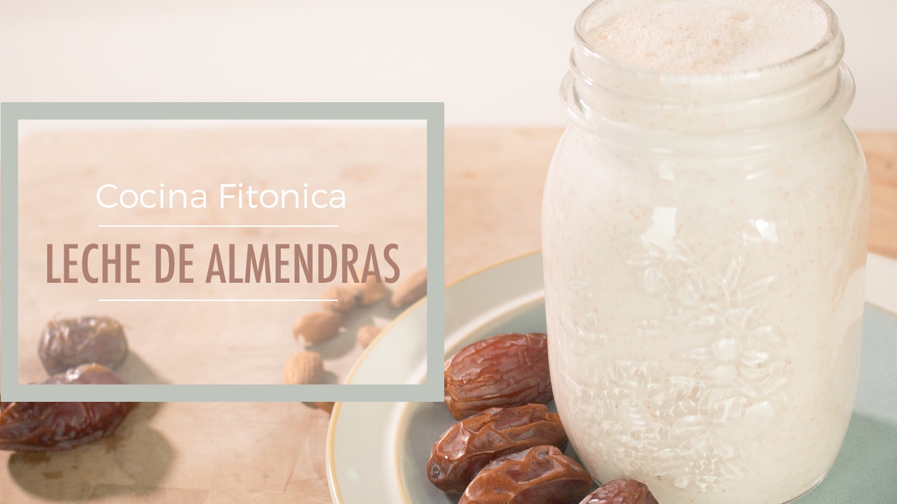 LECHE DE ALMENDRAS | RECETA FACIL CASERA PARA UN VIENTRE PLANO