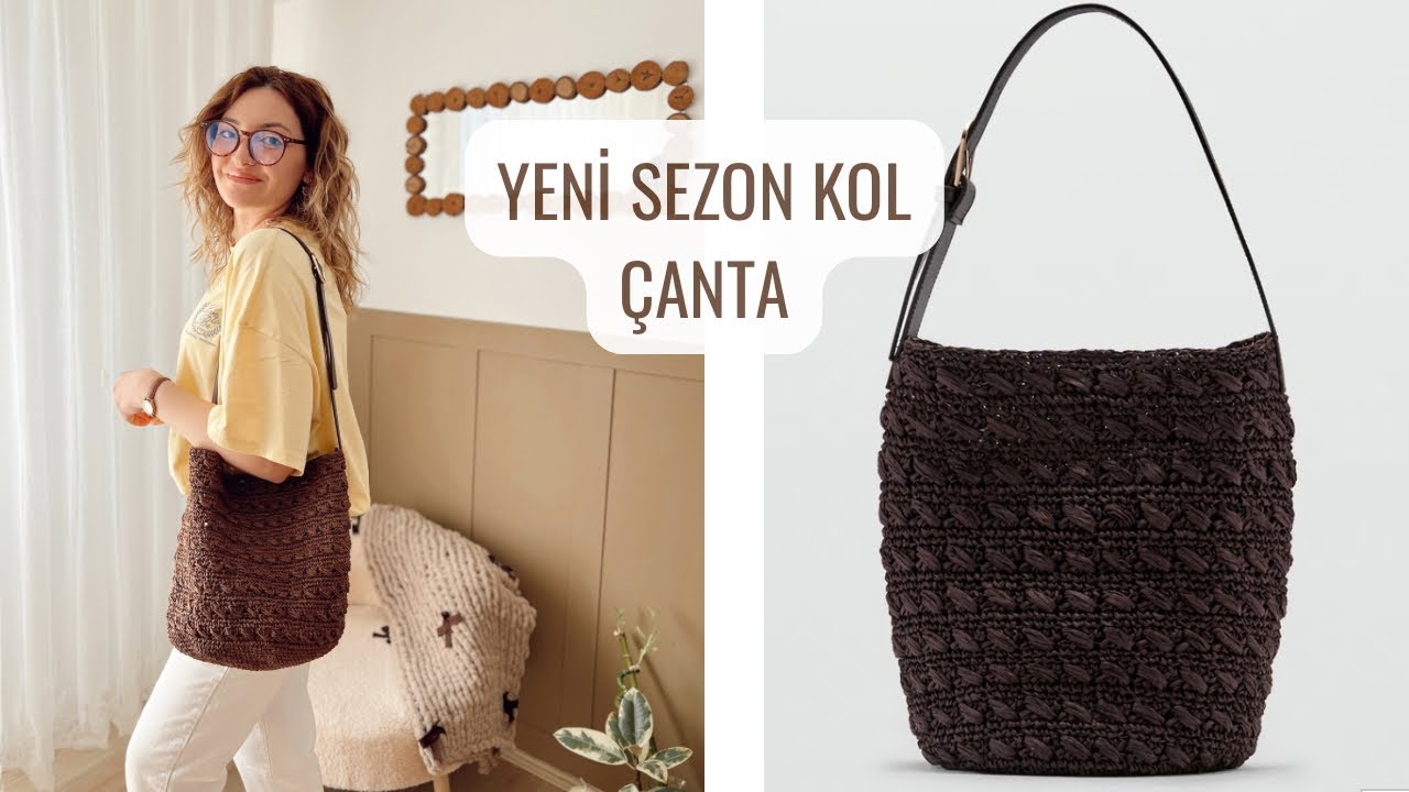 MANGO YENİ SEZON ÇANTA MODELİ 🌸 ÖRGÜ ÇANTA YAPIMI