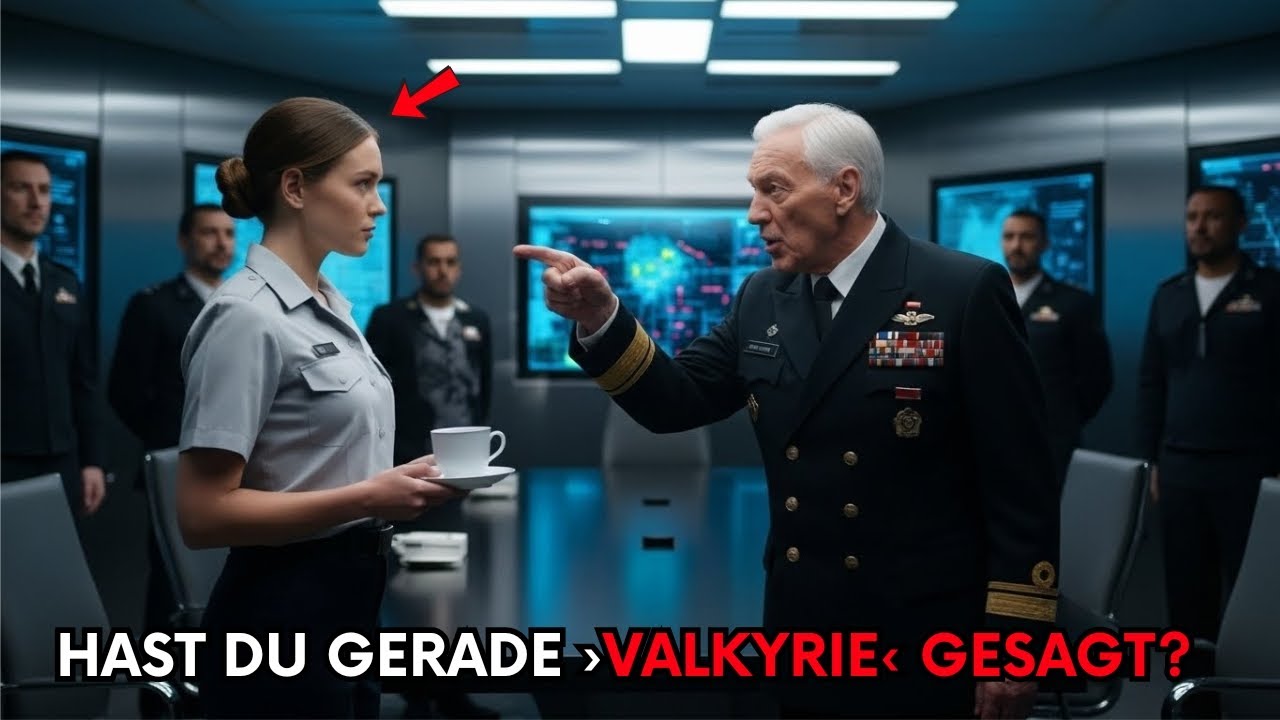 Sie servierte Kaffee im Kriegszimmer – als der Admiral ihren Rufnamen sagte, erstarrte der Raum