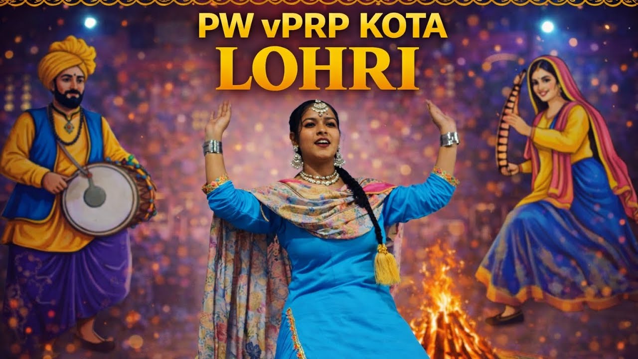 PW VPRP KOTA Lohri Celebration | 🪔🕺| Full Dance Performances |🔥💃 | #pw #pwkota | @b2bhikes