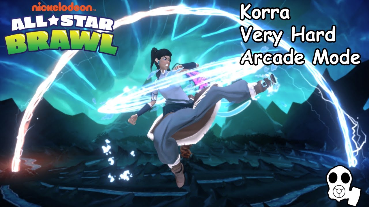 Nickelodeon All Star Brawl - Korra - Arcade Mode (Very Hard)