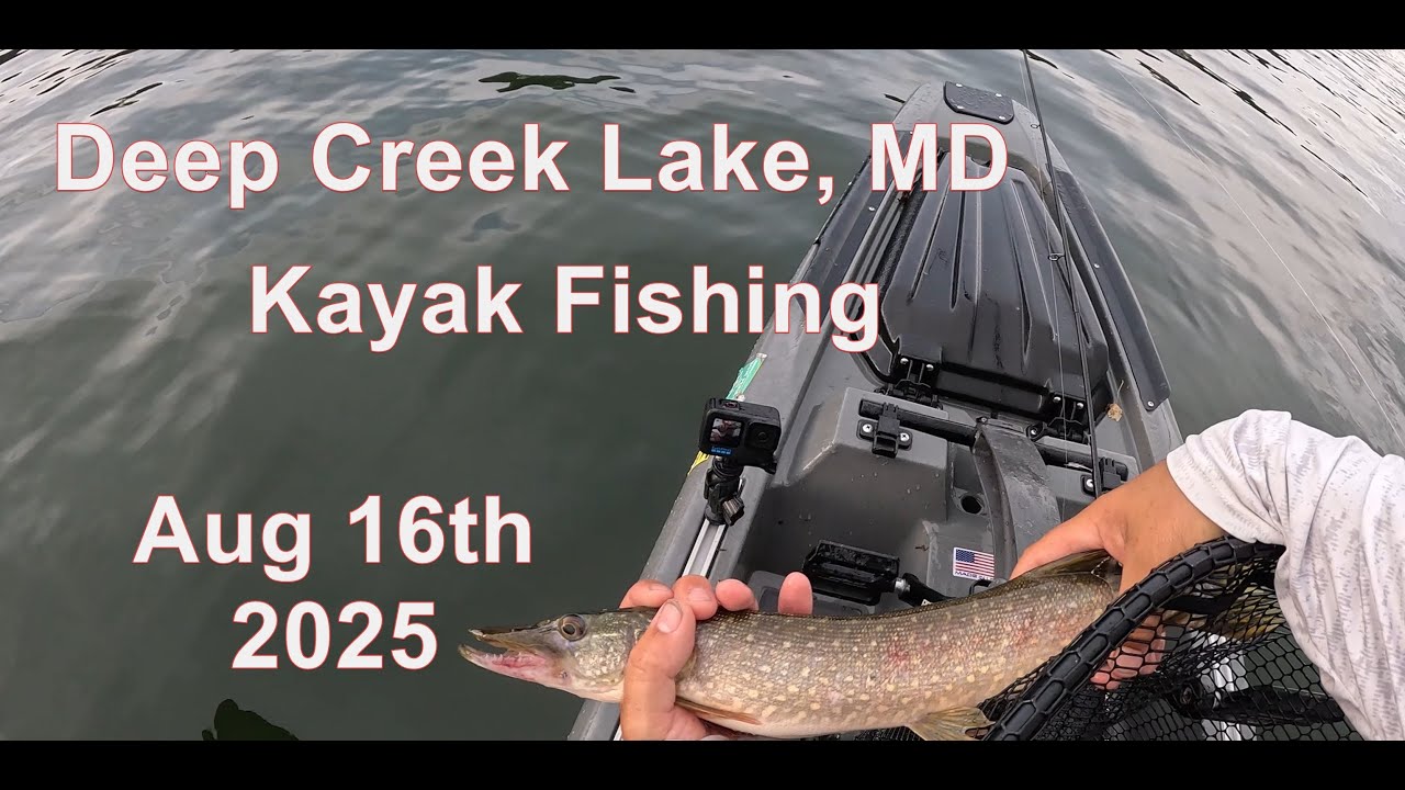 Deep Creek Lake, MD Fishing   Aug 16th 2025