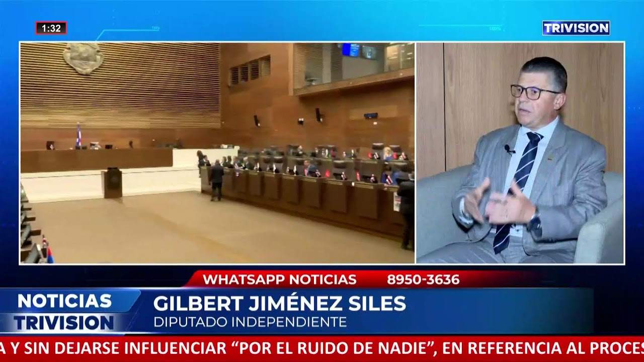 Gilbert Jiménez, diputado independiente, dijo abiertamente que es simpatizante del oficialismo.