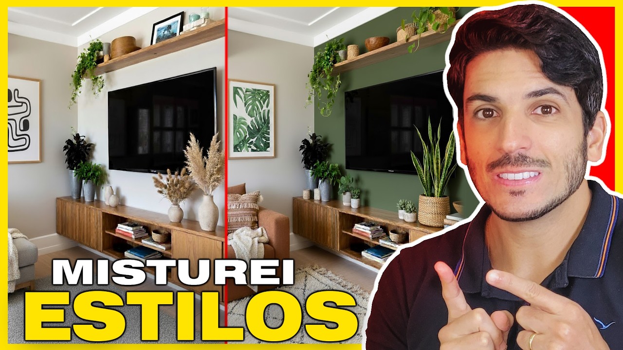 COMO MISTURAR ESTILOS DE DECORA&Ccedil;&Atilde;O (SEM ERRAR!)
