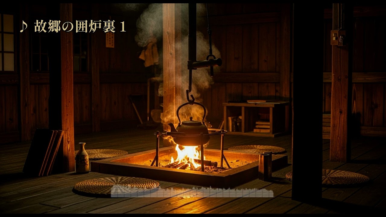 大人になってわかる歌｜故郷の囲炉裏 1｜「遠いふるさと思い出す」この一節に人生が詰まっている