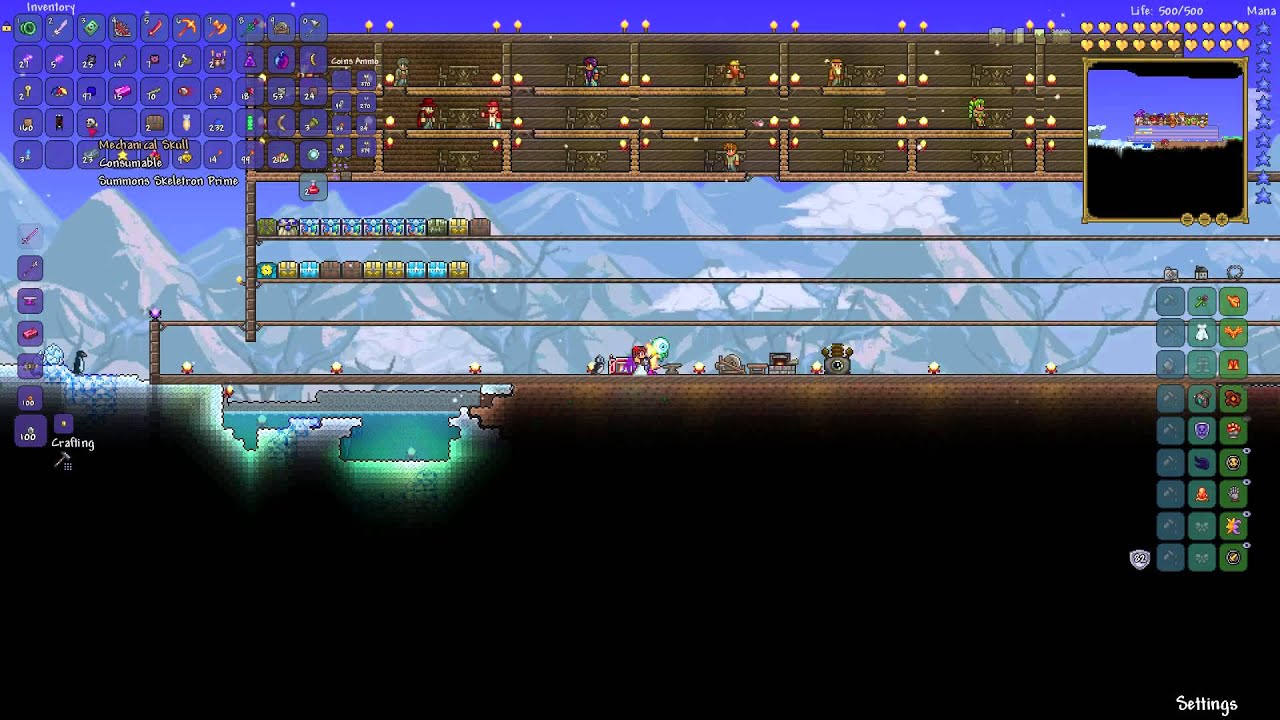 How to make Mechanical Skull - Terraria