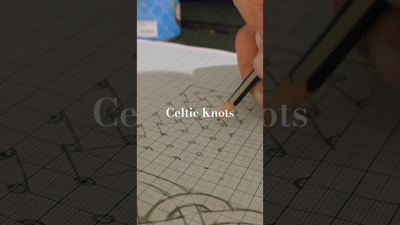 Practicing Celtic Knots, Dara Knot with variations, a Sailor's Knot and radial Knot.