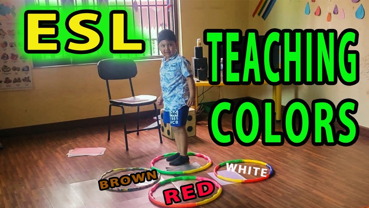 Ideas for Teaching Colors [ESL Games]