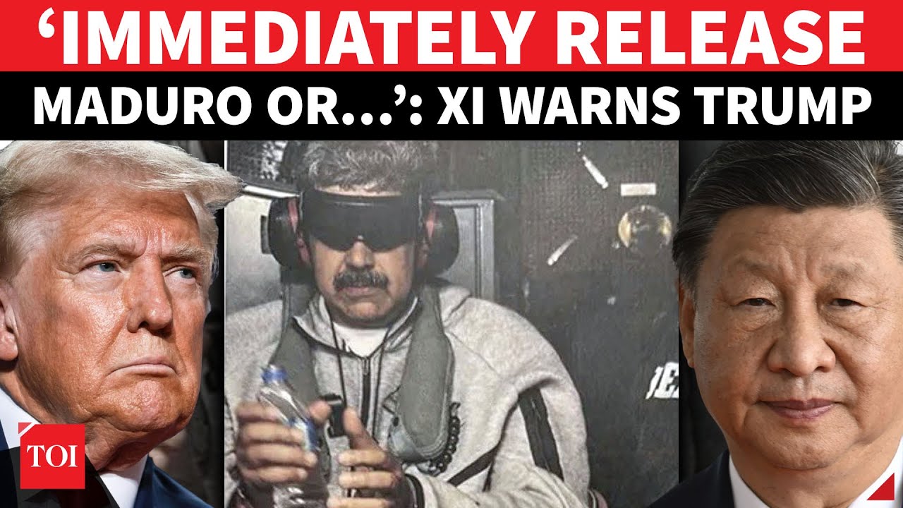 Xi's Maduro ULTIMATUM To Trump As China&rsquo;s $100 Bn Remains At Stake In Venezuela | &lsquo;STOP TOPPLING&hellip;&rsquo;