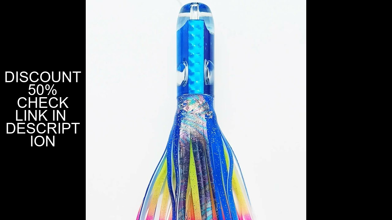 Trolling Fishing Lures, Rigged Skirted, Big Game, Marlin Tuna, Prowler, 13 ', 33cm