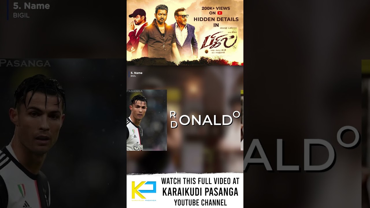 Hidden Details in Bigil Movie Part #5 | Vijay, Nayanthara | Atlee