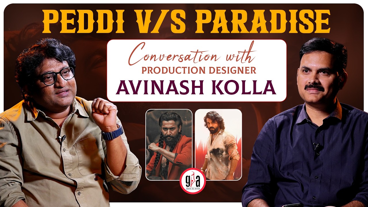 PEDDI Exclusive: Conversation with Production Designer AVINASH KOLLA | #peddi greatandhra