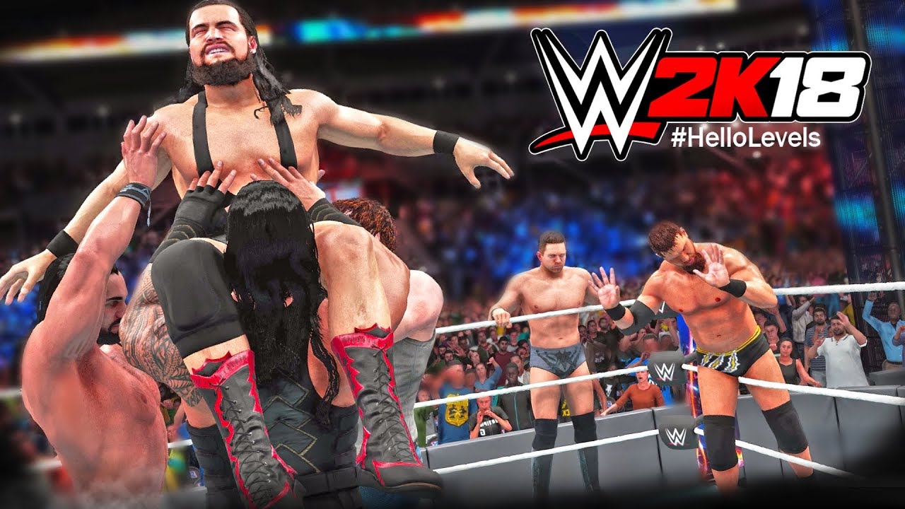 WWE 2K18 The Shield vs The Miztourage ft. SHIELD OMG Move with New Hot Tag Feature | PS4 Gameplay