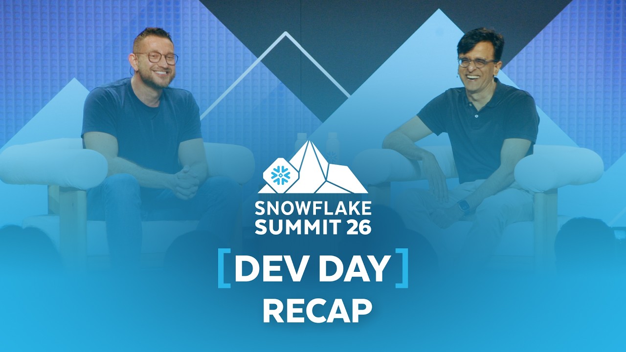 Основные моменты Snowflake Dev Day 2026