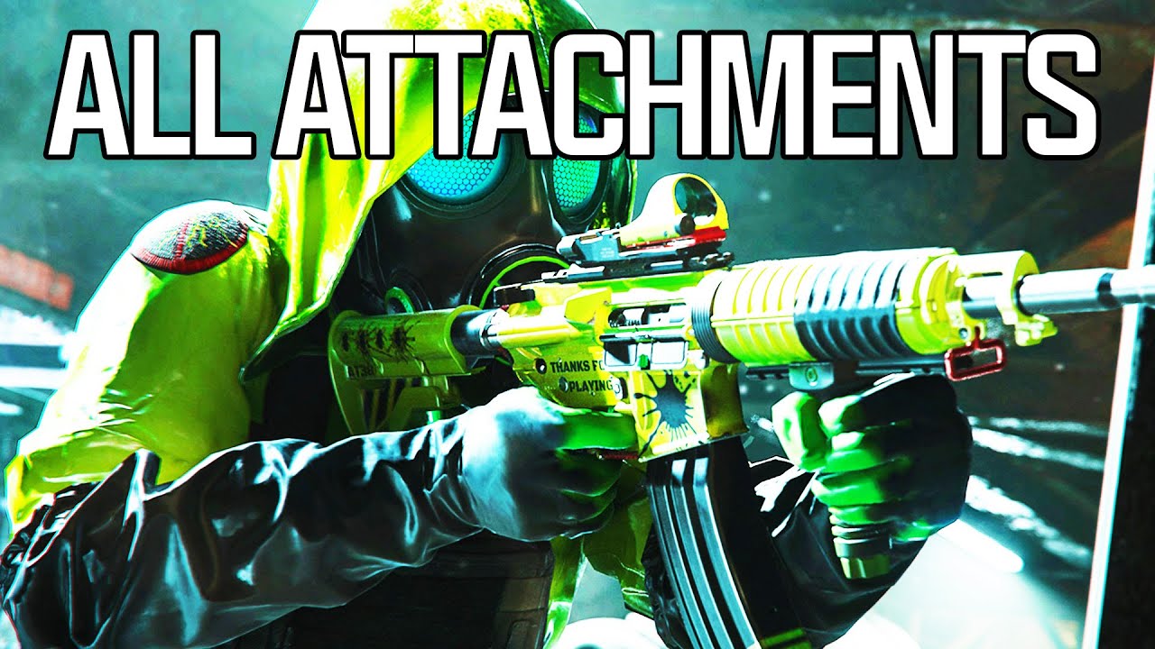 BO6 XM4 ALL Attachment, Loadout & Equipment Gunsmith Showcase