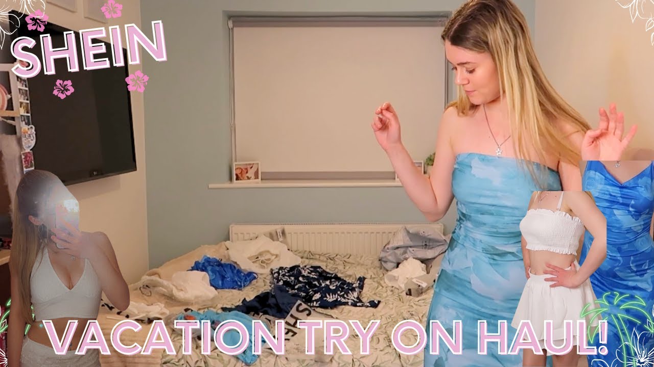 SHEIN - Vacation Try On Haul! 🌊🏝🤍