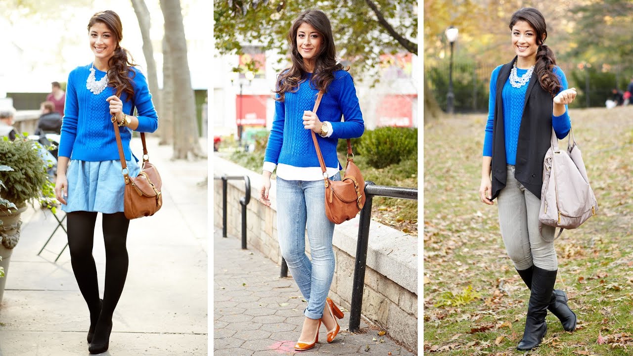 How to Wear Your Winter Sweater