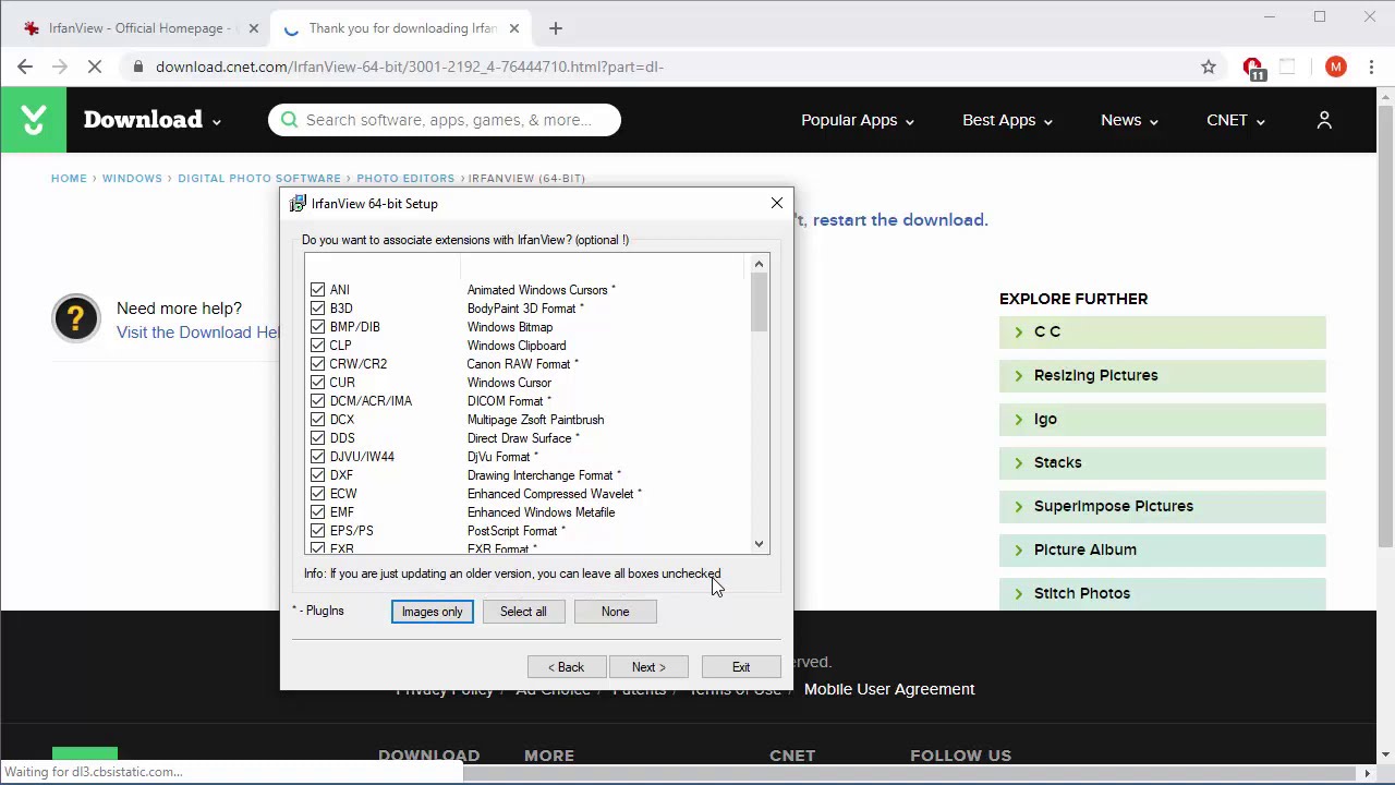 Irfan View Download and Installation - Windows 10
