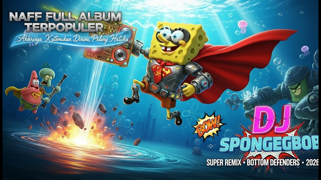 [tanpa iklan] DJ SPONGEBOB | DJ NAFF FULL ALBUM TERPOPULER 2026 🎶🎶
