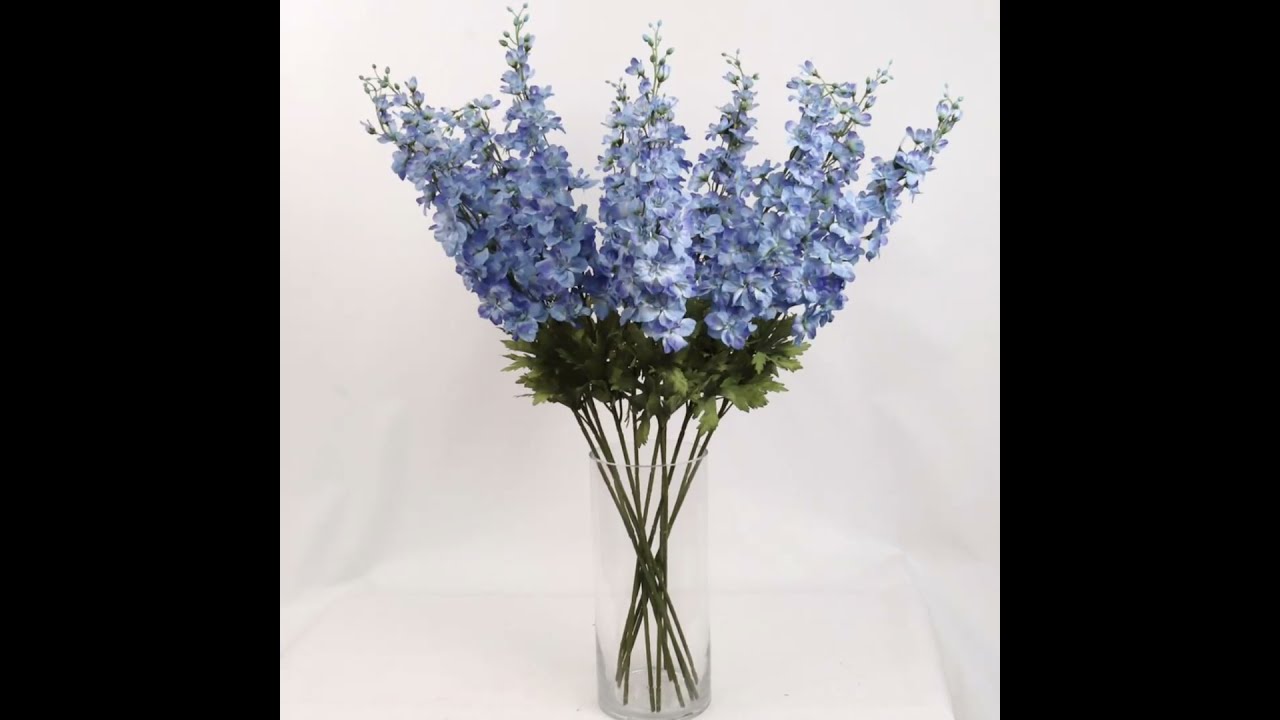 Silk Flower Delphinium 37